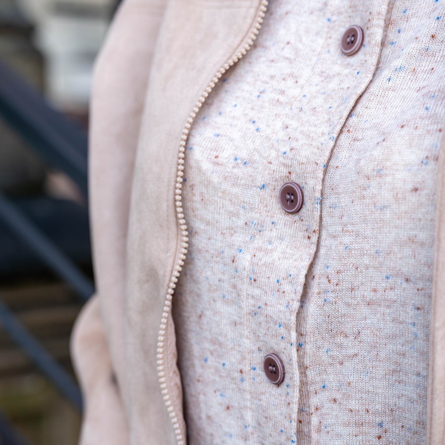Gilet Ecru Maelie - ORFEO