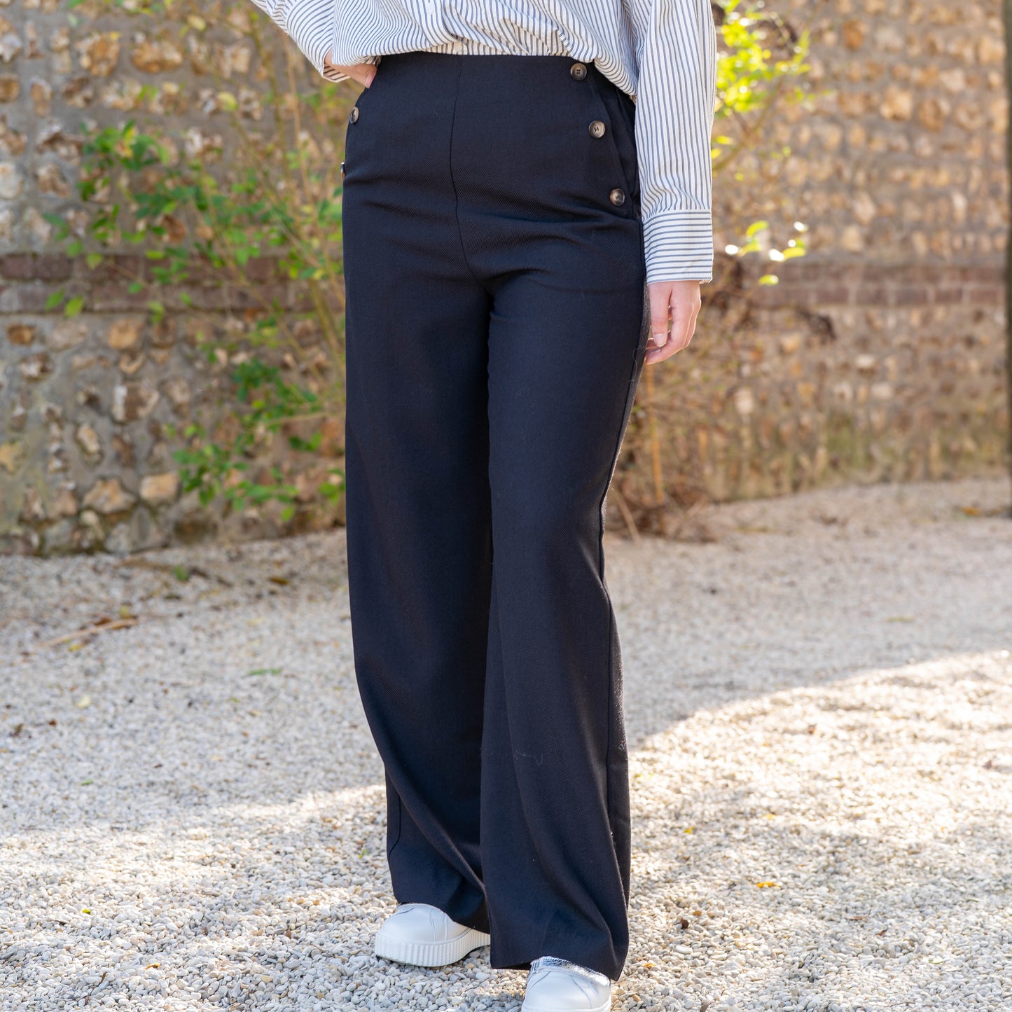 Pantalon Noir Valigny - GRACE & MILA