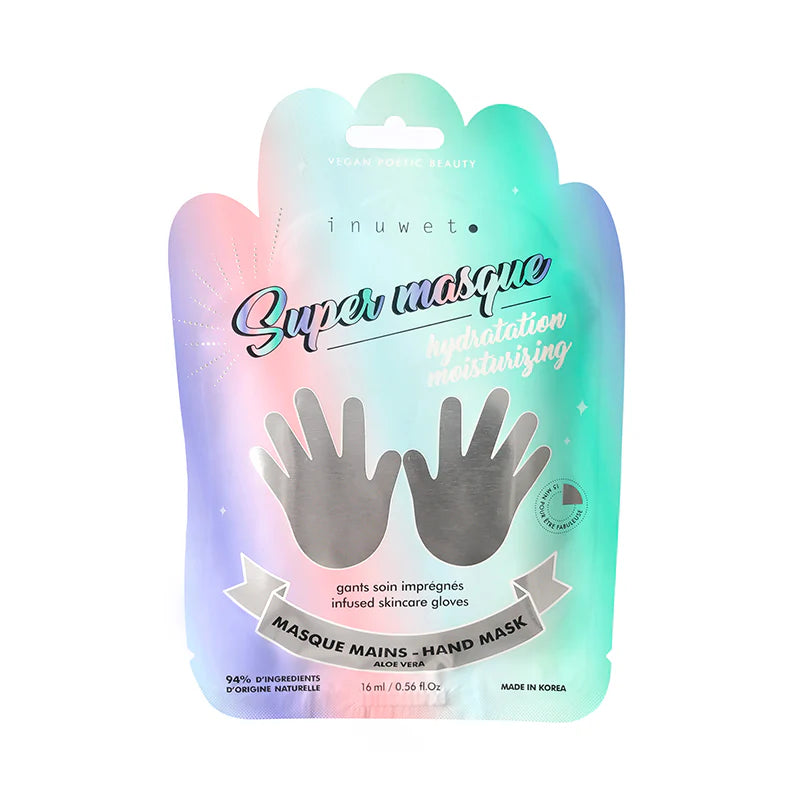 Masque mains douces hydratation - INUWET