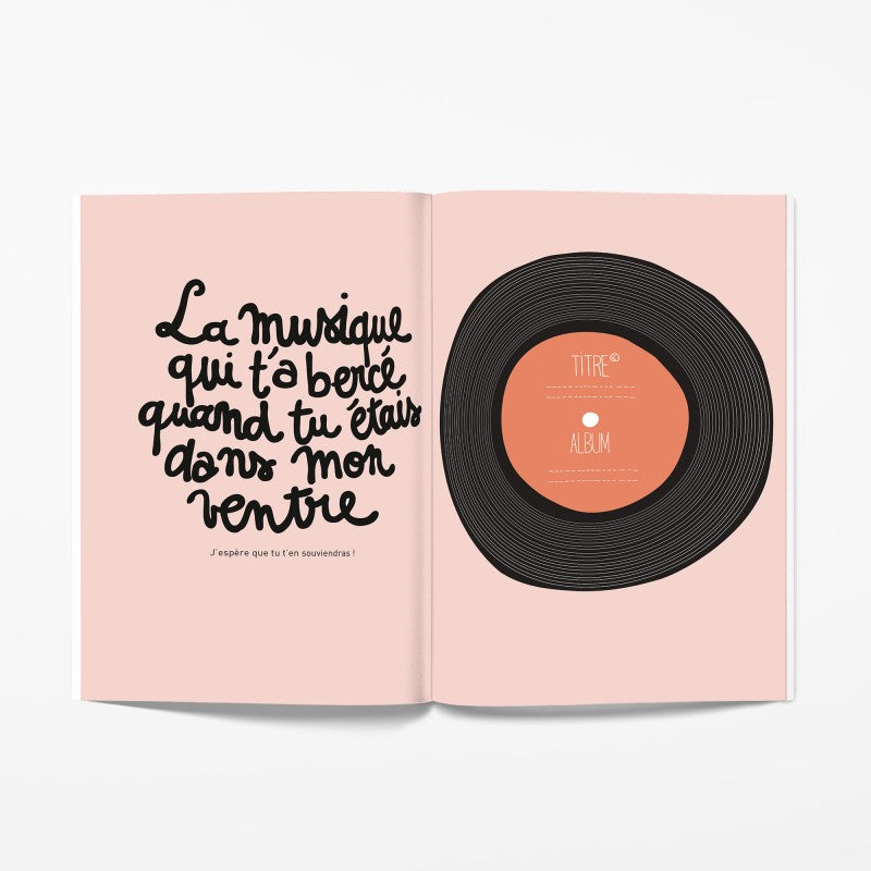 Livre à remplir " 9 mois à t'attendre" - MINUS EDITION