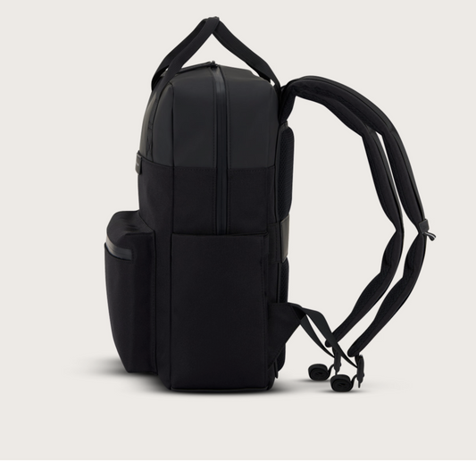 Grand sac à dos noir BERGEN PRO ALL BLACK - KAPTEN&SON