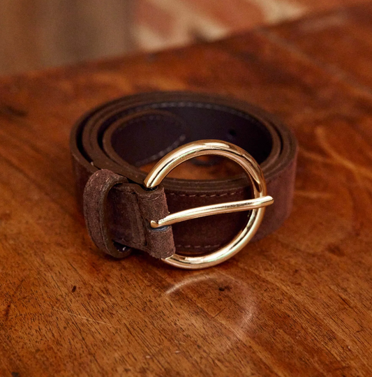 Ceinture cuir Camel Dixon - LA PETITE ETOILE