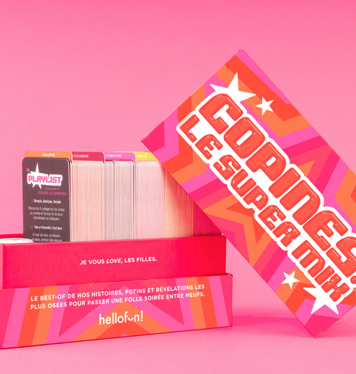 Jeu "COPINE, LE SUPER MIX" - HELLOFUN