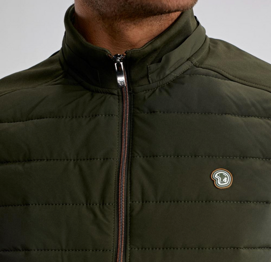 Gilet sans manche Kaki Sagessecourt - BENSON & CHERRY