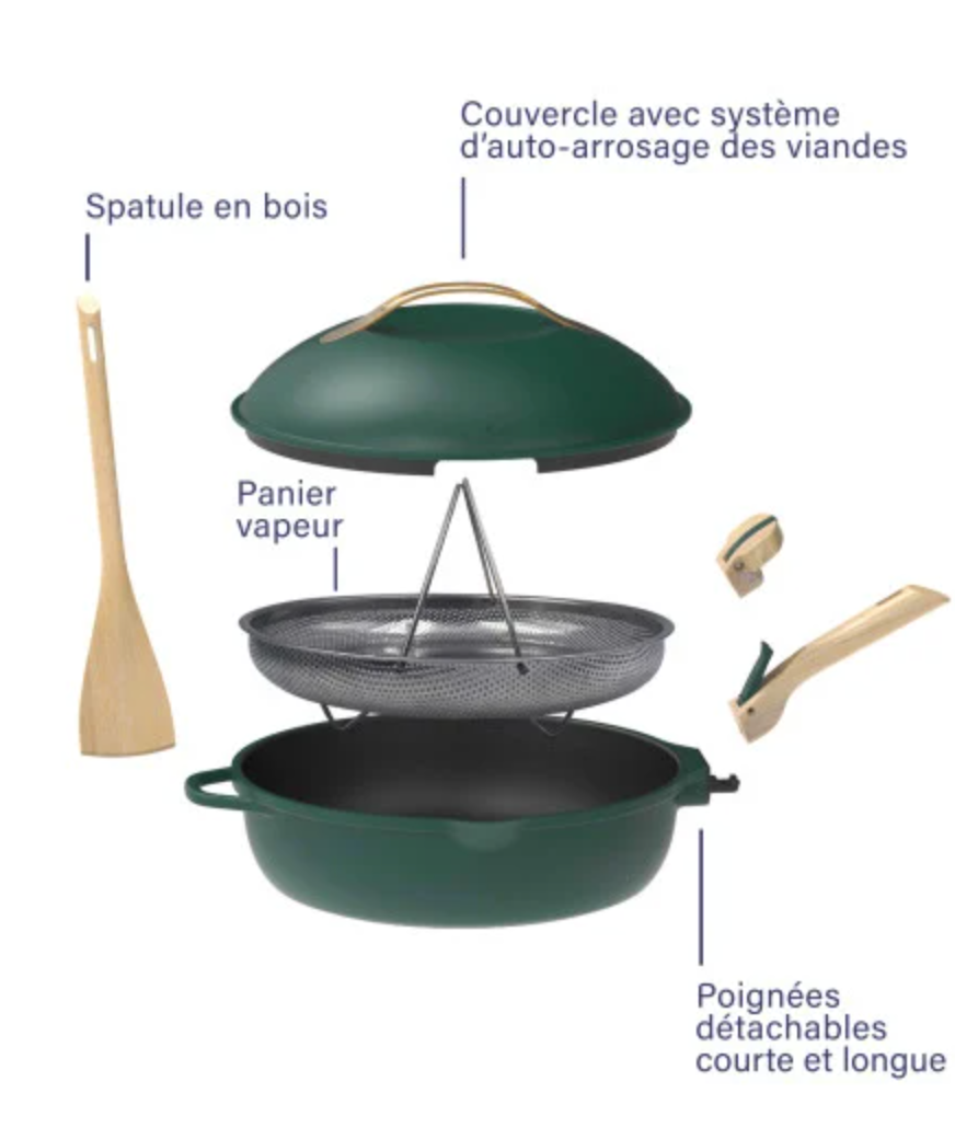 La fabuleuse poêle 24cm - COOCKUT