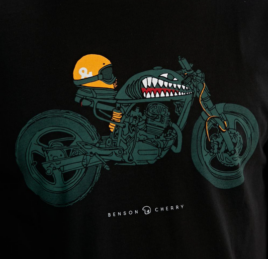 T-shirt Mc Noir Tegvir - BENSON & CHERRY