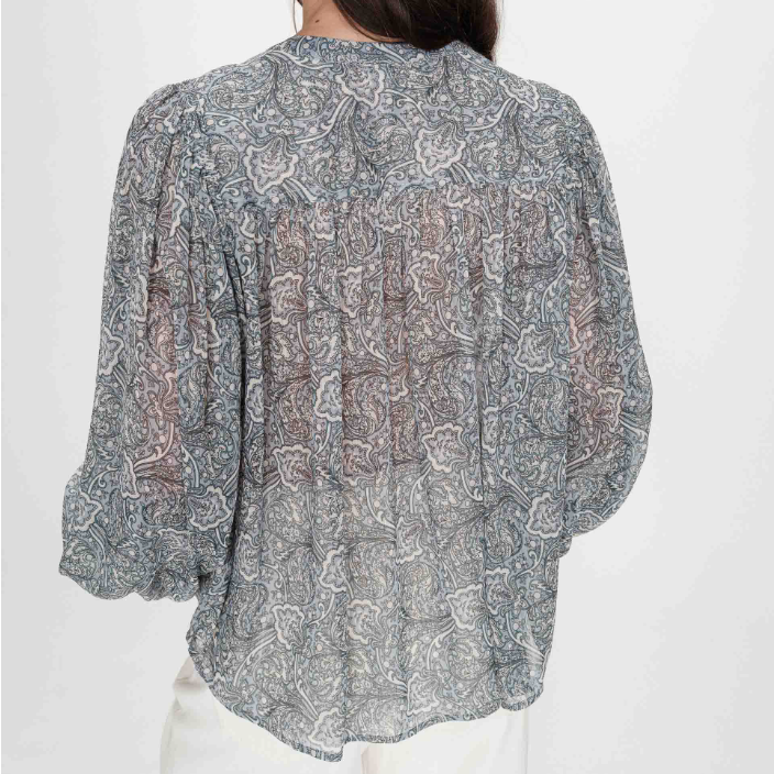 Blouse Bleu ciel Vertueuse - GRACE & MILA
