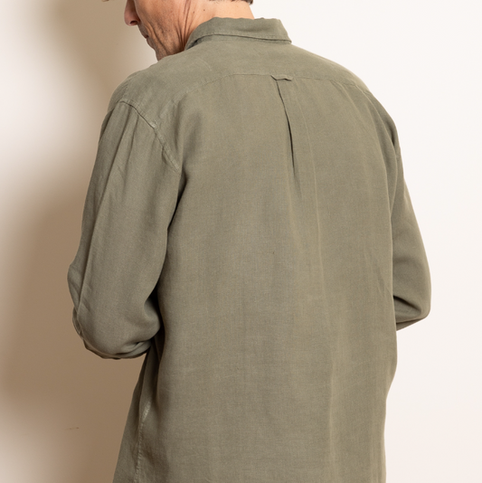 Chemise Bali verte kaki - JAQK