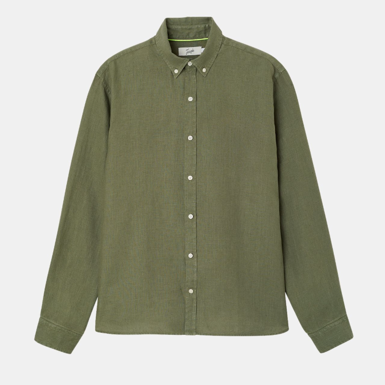 Chemise Bali verte kaki - JAQK