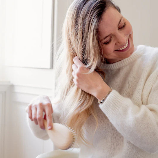 Petite brosse à cheveux démêlage et brillance - BACHCA