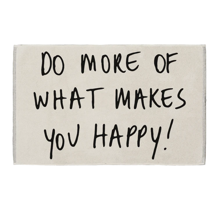 Tapis de bain Do more of what makes you happy - HELEN B