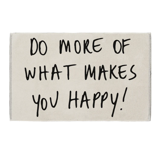 Tapis de bain Do more of what makes you happy - HELEN B