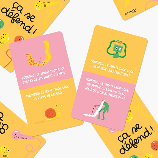 Jeu de cartes CA SE DEFEND ! - MINUS EDITION