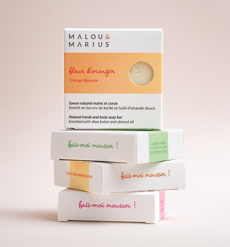 Savon Fleur d'oranger - MALOU & MARIUS