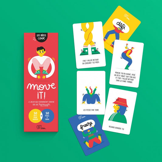 Jeu de carte Move it! - MINUS EDITION