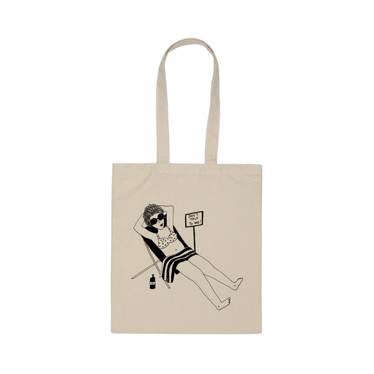 Tote bag don't talk to me - HELEN B
