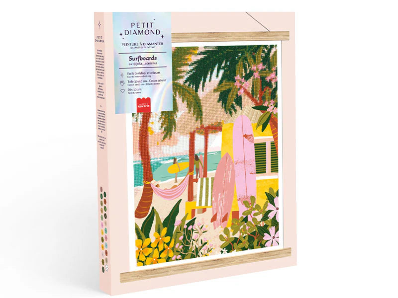 Peinture diamond Surfboard - LA PETITE EPICERIE