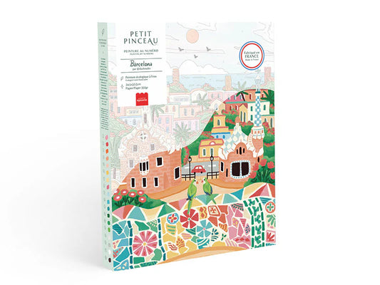 Peinture aux numéros BARCELONE - LA PETITE EPICERIE