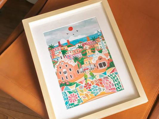 Peinture aux numéros BARCELONE - LA PETITE EPICERIE