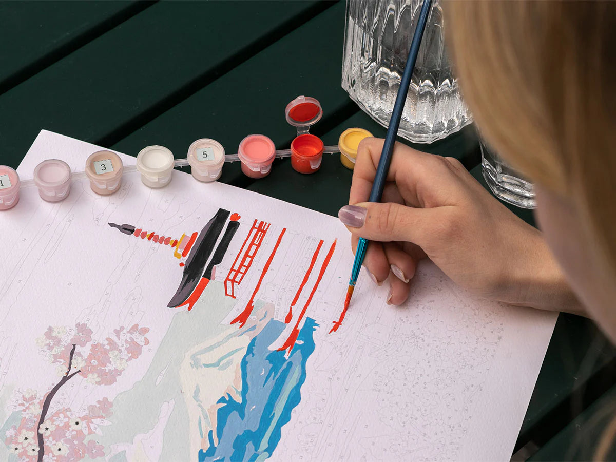 Peinture aux numéros MONT FUJI - LA PETITE EPICERIE
