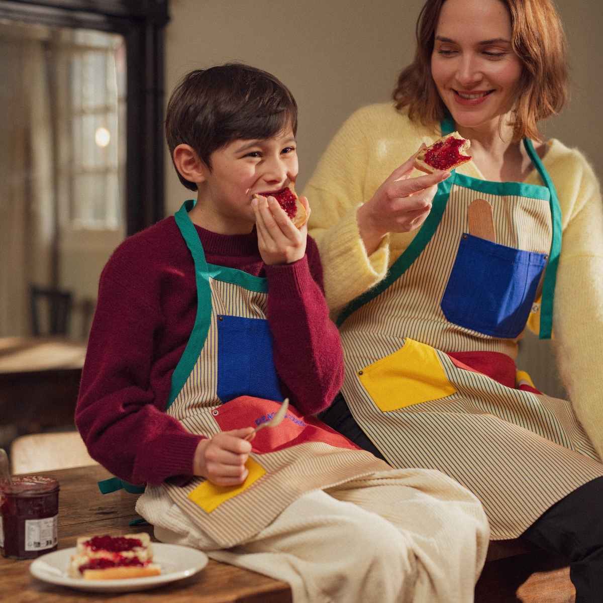 Tablier Peace and Cookie enfant - CHAMAYE