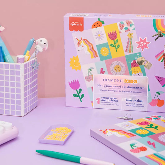Petit diamond kids Carnet secret - LA PETITE EPICERIE