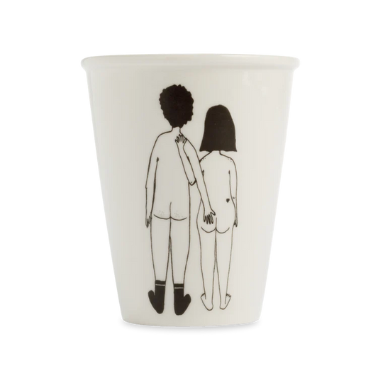 Tasse couple nu de dos - HELEN B