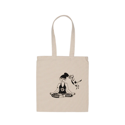 Tote bag zen with cats - HELEN B
