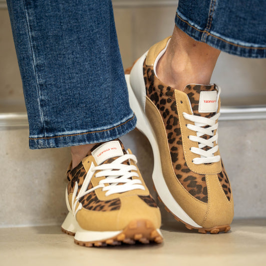 Baskets Leopard Flow Initials - VANESSA WU