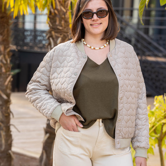 Veste Kaki Lovely - DEELUXE