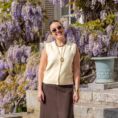 Gilet sans manches Jaune - PM LOVING