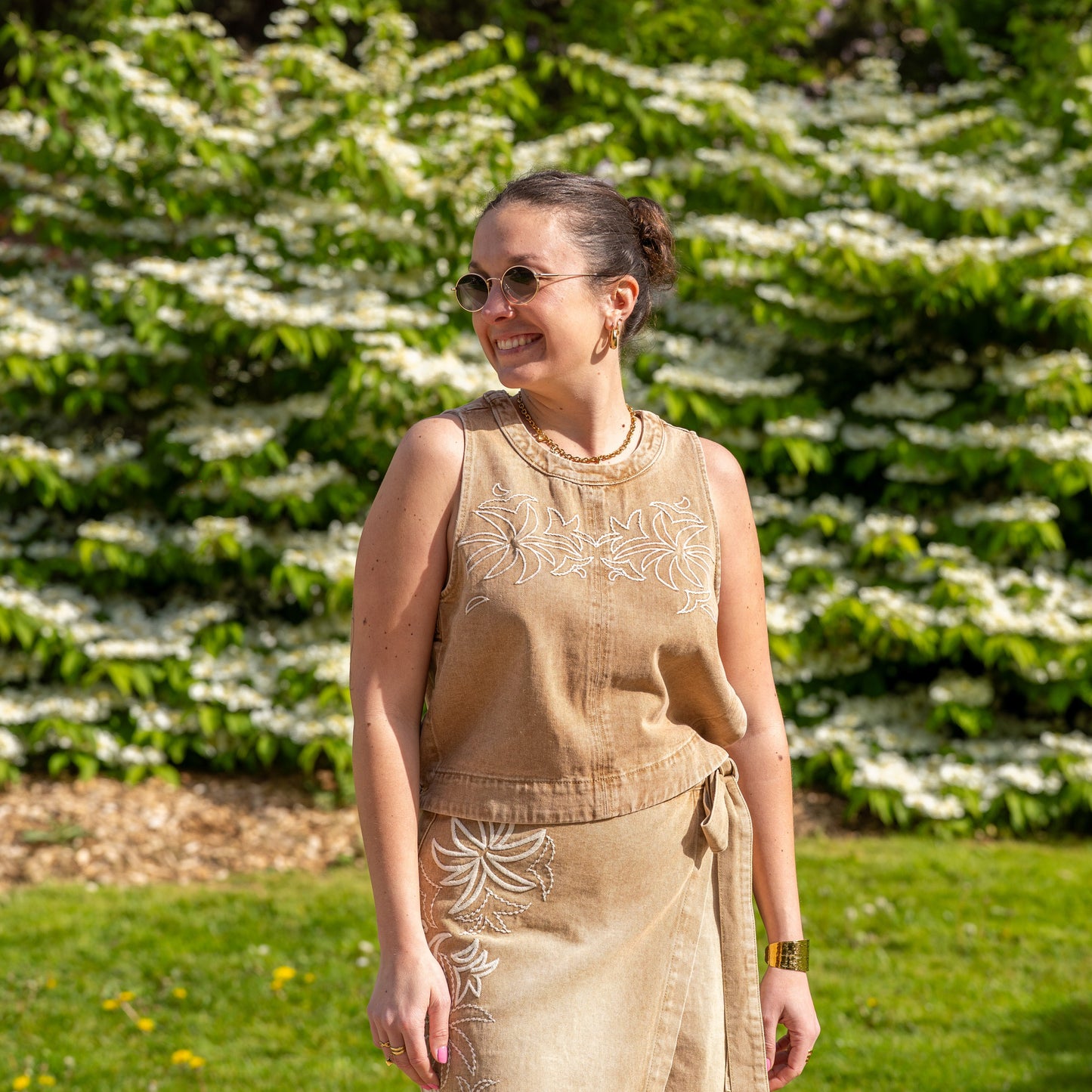 Top Beige Millie - ORFEO