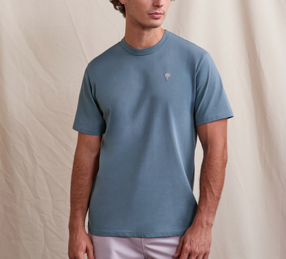 T-shirt Bleu Massoury - FAGUO