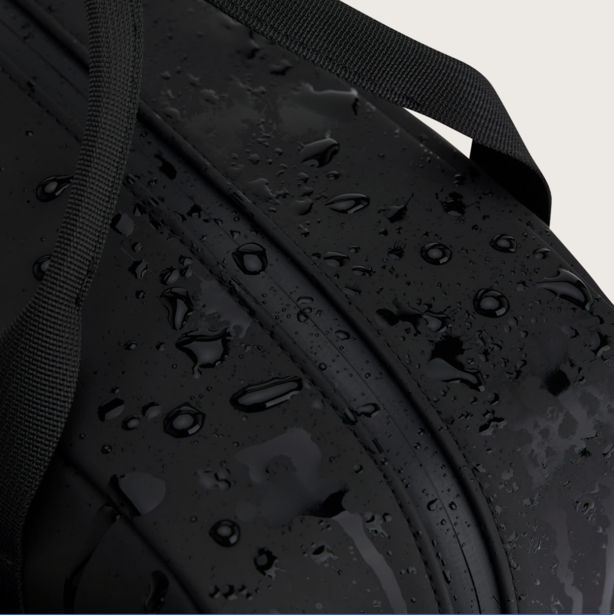 Grand sac à dos noir BERGEN PRO ALL BLACK - KAPTEN&SON