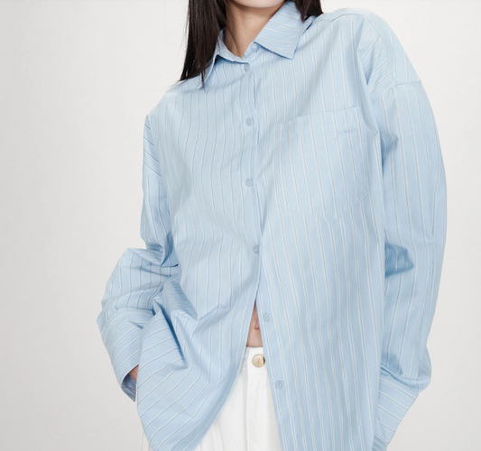 Chemise Bleu Valerie - GRACE & MILA