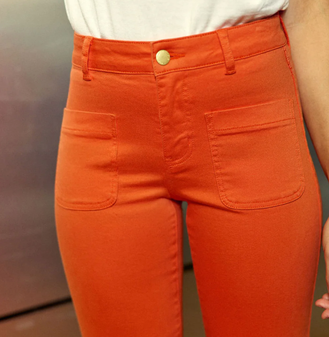 Pantalon Orange Sonny - LA PETITE ETOILE