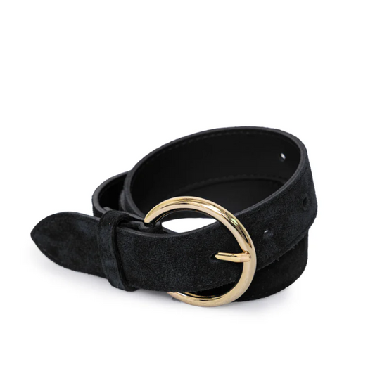 Ceinture cuir Noir Dixon - LA PETITE ETOILE