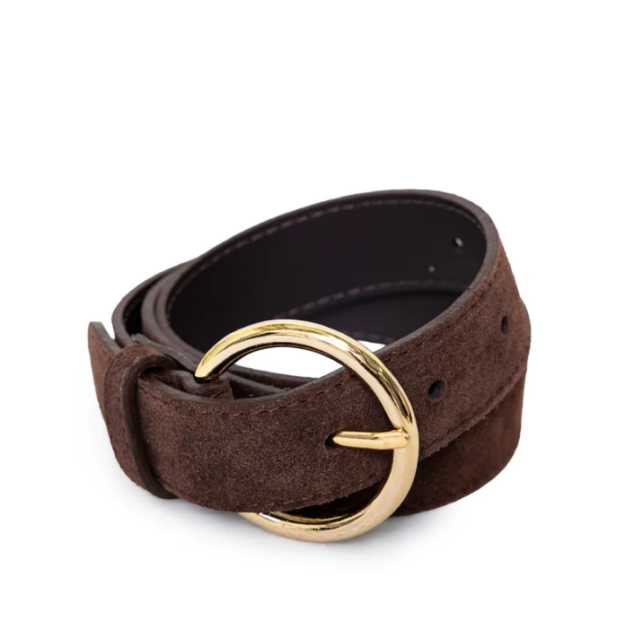 Ceinture cuir Camel Dixon - LA PETITE ETOILE