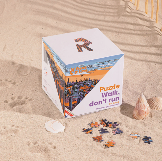 Puzzle 1000 Pièces Walk, don't run! - PIECE&LOVE