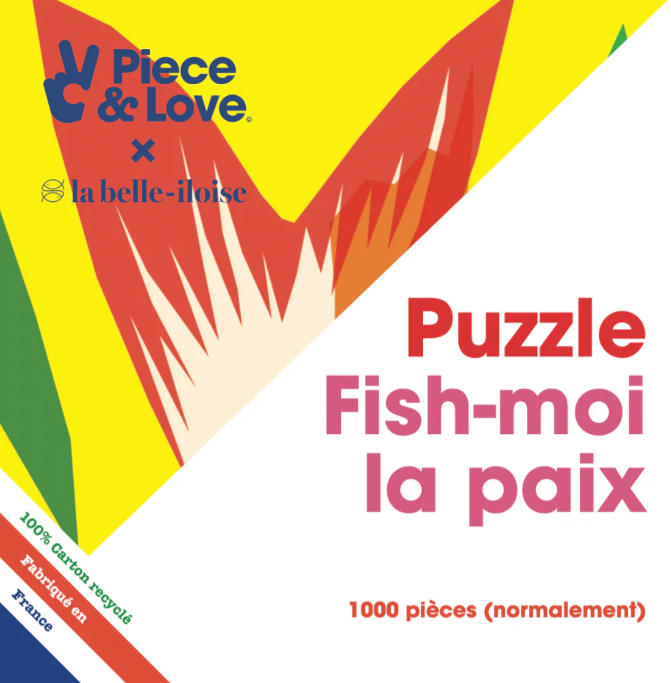 Puzzle Fish-moi la paix! - PIECE&LOVE