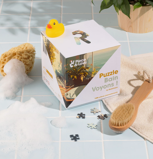 Puzzle 1000 pièces Bain voyons - PIECE&LOVE