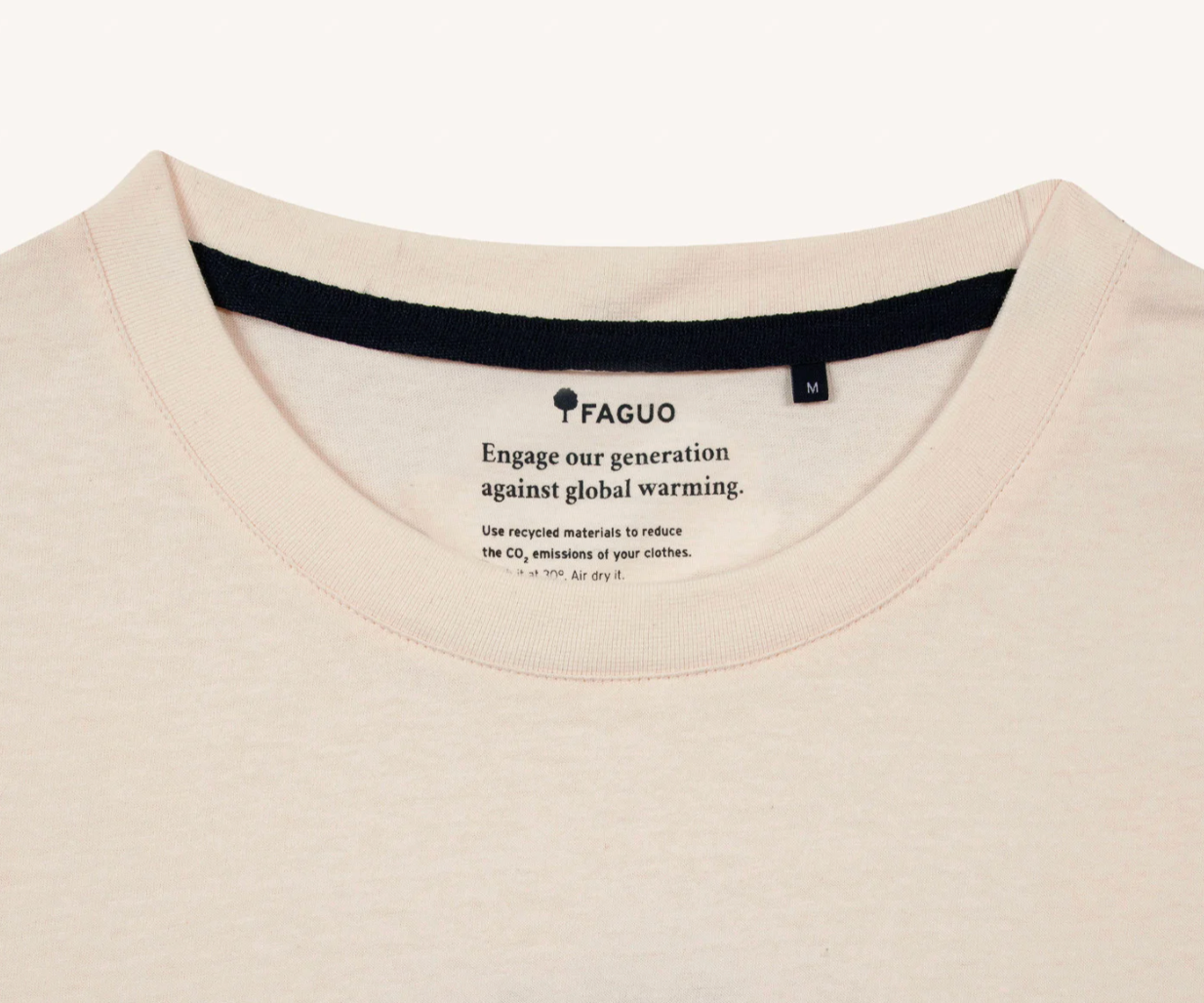 T-shirt Ecru Arcy - FAGUO