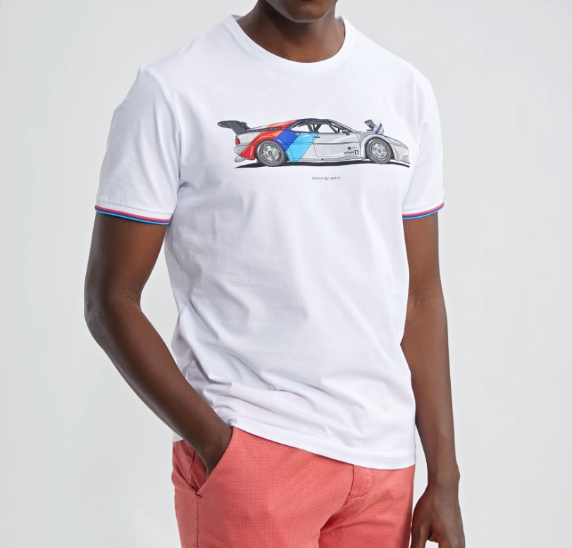 T-shirt Blanc Tremor - BENSON & CHERRY