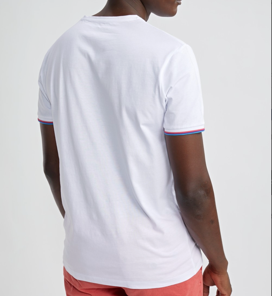 T-shirt Blanc Tremor - BENSON & CHERRY