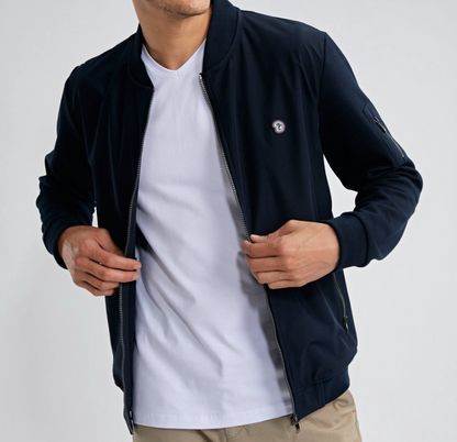Gilet Bleu marine Sean - BENSON & CHERRY