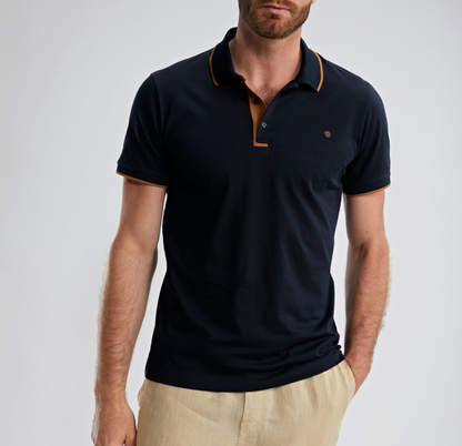 Polo Bleu marine Gibson - BENSON & CHERRY