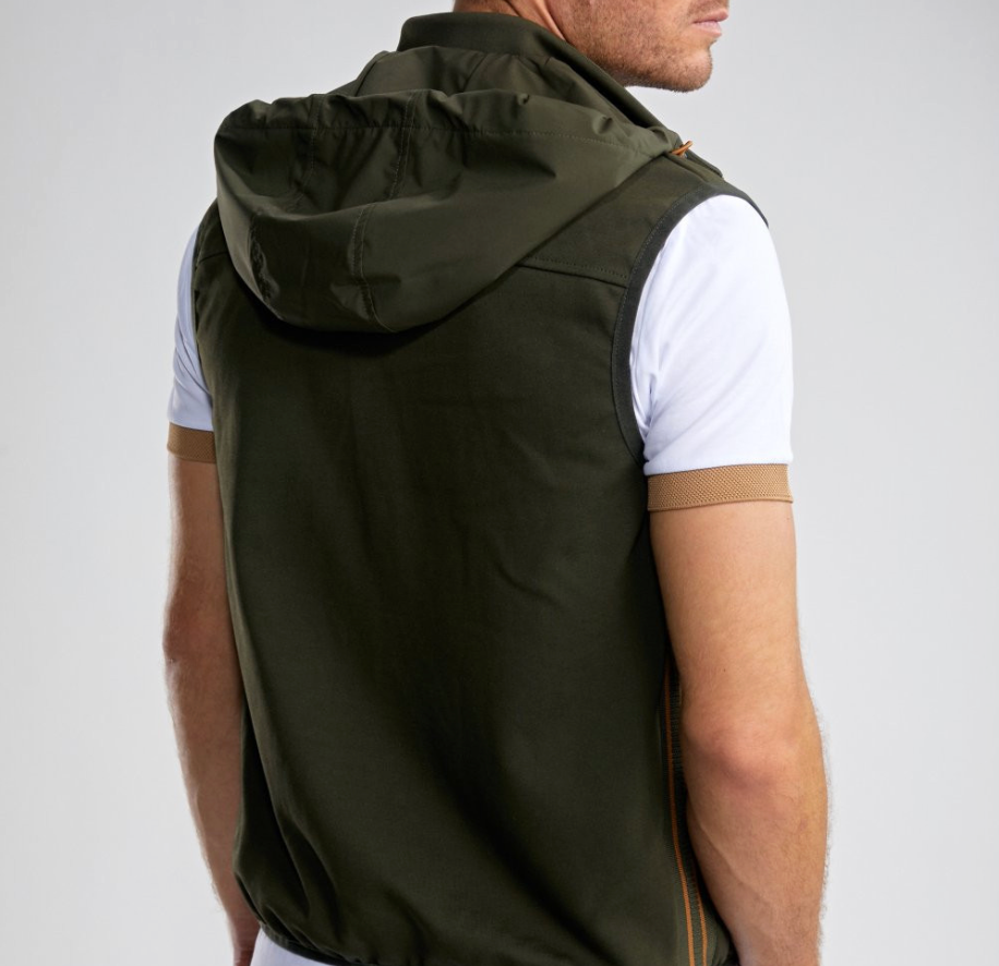 Gilet sans manche Kaki Sagessecourt - BENSON & CHERRY