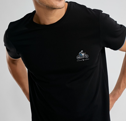 T-shirt Mc noir Torino - BENSON & CHERRY
