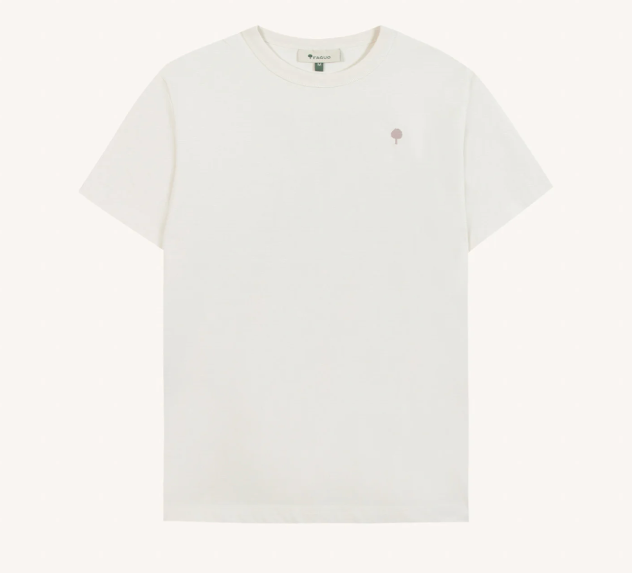 T-shirt Ecru Massoury - FAGUO