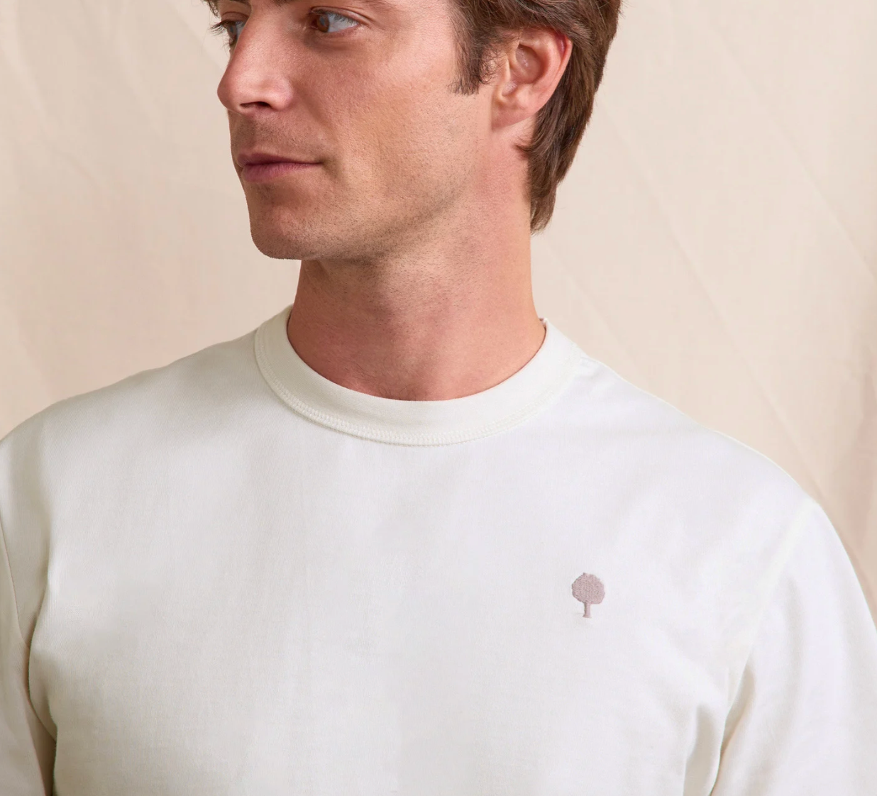 T-shirt Ecru Massoury - FAGUO